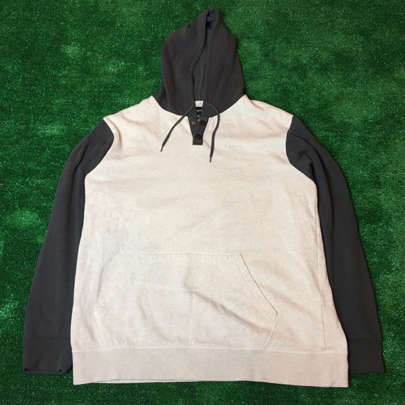 Brixton Other - Brixton Supply Men’s Two-Button Pullover Hoodie